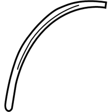 Honda 74430-SM4-A00 Protector, RR. Wheel Arch