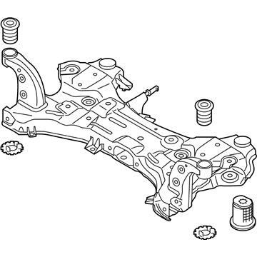 Hyundai 62405-G3050 Crossmember Complete