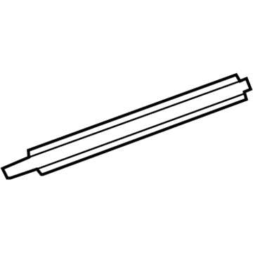 Lexus 75730-53021 Moulding Assy, Rear Door Belt