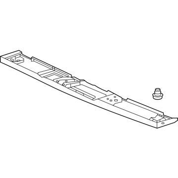 Honda 74890-T20-A11 GARNISH, RR- LICENSE