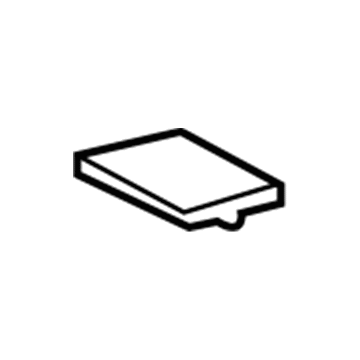 BMW 51-45-8-408-925 Cover For Left Loudspeaker