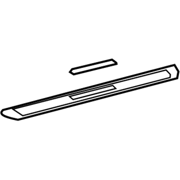 Lexus 67911-53040 Plate, Door SCUFF, Outside
