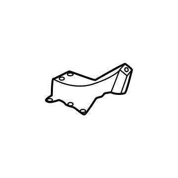 Nissan 74568-6RR0A Bracket-2ND Seat Mounting, RH