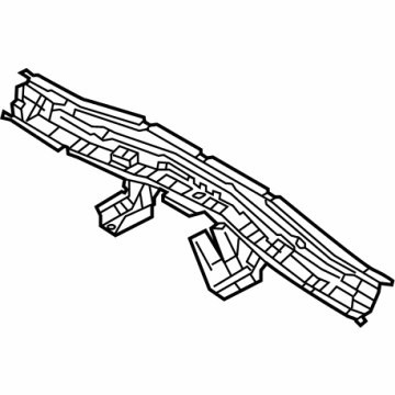 Nissan 74515-6RA0A Extension-Rear Floor, Front