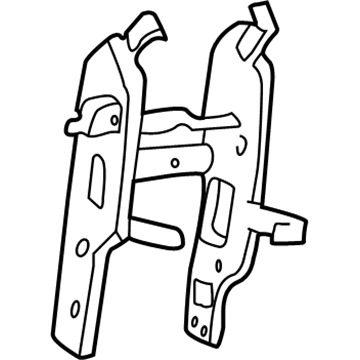 Hyundai 84730-39000 Bracket Assembly-Crash Pad Center Support