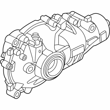BMW 31-50-8-487-443 FINAL DRIVE (FRONT AXLE)
