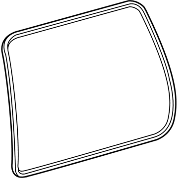 Toyota 67881-35061 WEATHERSTRIP, BACK D