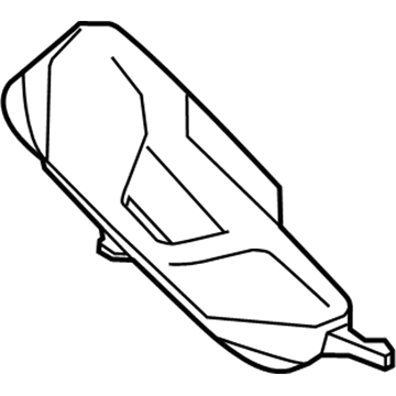 BMW 11-12-8-638-196 Cover, Radiator