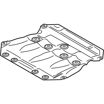 BMW 51-71-7-376-346 Absorber, Engine Compartment Shielding