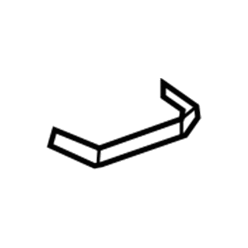 GM 23144715 Center Pillar Reinforcement Baffle