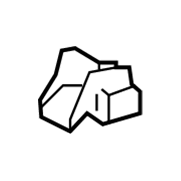 Toyota 52527-02020 Upper Grille Lower Retainer