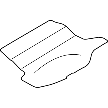 Nissan 84902-1GR0A Carpet-Trunk Floor