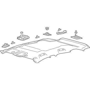 Ford EJ7Z-7851916-HA Headliner