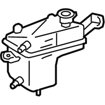 Lexus 16480-28080 Reserve Tank Assembly, R