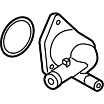 Toyota 16031-37010 Water Inlet
