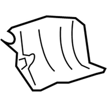 Toyota 62111-02100-B1 Cowl Trim