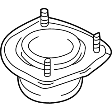 Hyundai 55320-29000 Insulator-Rear Strut, RH