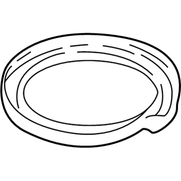 Hyundai 55323-29000--DS Pad-Rear Spring, Lower