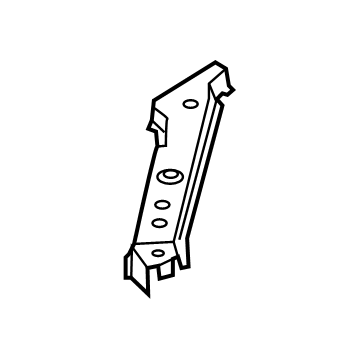 Infiniti 62520-9CM0A SUPPORT ASSY-RADIATOR CORE SIDE, RH