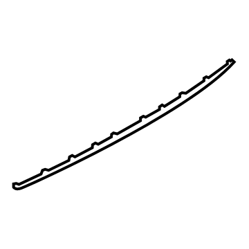 BMW 51-12-7-437-770 Trim Strip, Bumper, Rear