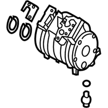 Acura 38810-RJA-A03 Compressor
