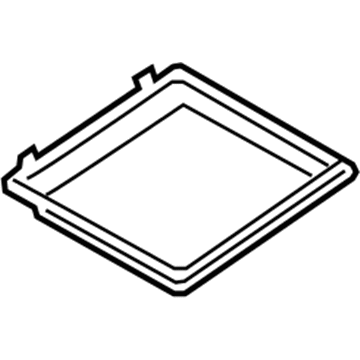 BMW 64-31-9-202-270 Filter Frame