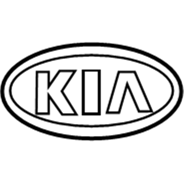 Kia 863534D500 Kia Sub-Logo Assembly