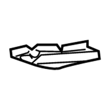 Toyota 57195-20040 Lower Bracket Reinforcement Plate