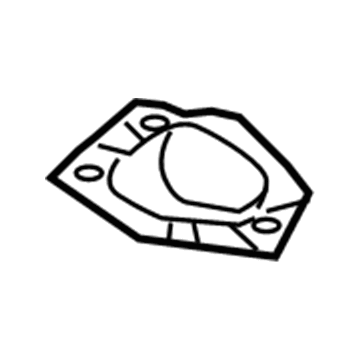 Toyota 53737-21020 Plate