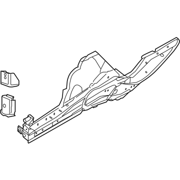 Mopar 68224808AA Rail-Front Side Rail Front