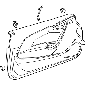 GM 13496033 Door Trim Panel