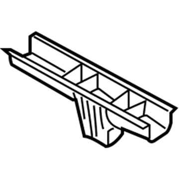 Infiniti 75650-JJ50A Member Assembly-Rear Cross Center