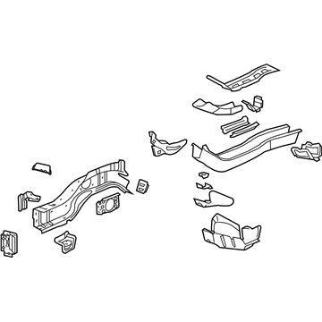 GM 23491996 Lower Rail Assembly