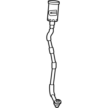 BMW 16-13-7-404-082 VENT PIPE WITH DUST FILTER