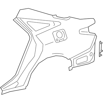 Toyota 61601-07120 Quarter Panel