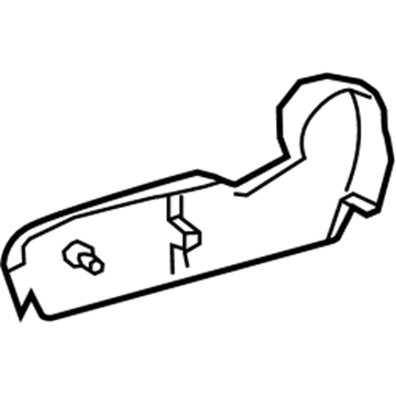 Toyota 71862-08010-B0 Cushion Shield