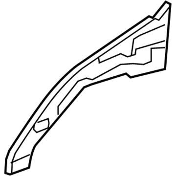 Honda 60614-SWA-A00ZZ Member, R. FR. Wheelhouse (Upper)