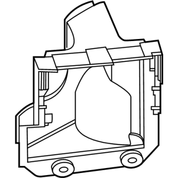 Ford LB5Z-14D189-A Blind Spot Radar Mount Bracket