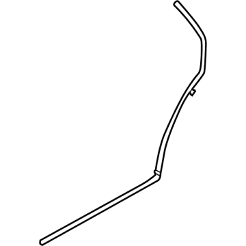 BMW 51-76-8-491-359 GAP SEAL REAR DOOR LEFT