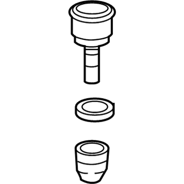 Acura 51220-TA0-A02 Joint, Front Ball (Lower)