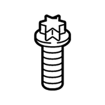 BMW 07-12-9-907-184 Asa Screw, Self-Tapping