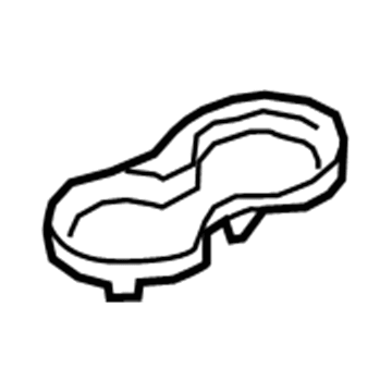 BMW 51-16-9-344-856 Cover, Drink Holder