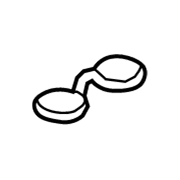 BMW 51-16-9-325-492 Rubber Insert, Drink Holder