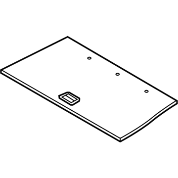 BMW 51-47-6-960-443 FLOOR CARPET, FRONT