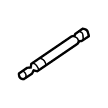 BMW 51-47-9-139-349 Gas Spring, Flor Carpet, Rear