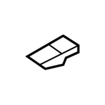 BMW 51-47-7-066-370 Hood Catch Floor Carpet