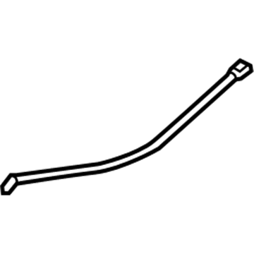 BMW 54-10-7-286-005 Water Outlet Hose Rear