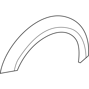Mopar 6EY82TZZAG Molding-Wheel Opening Flare