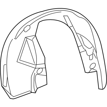 Mopar 68184705AF Shield-Splash