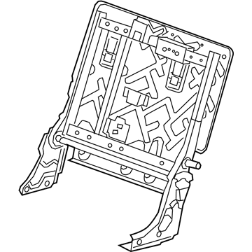 GM 84809263 Seat Back Frame
